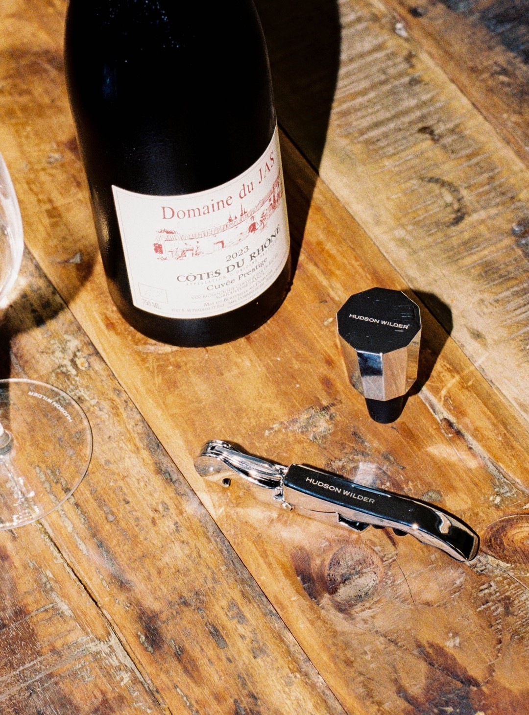 Custom corkscrews and bottle stoppers for Hudson Wilder in Brooklyn.