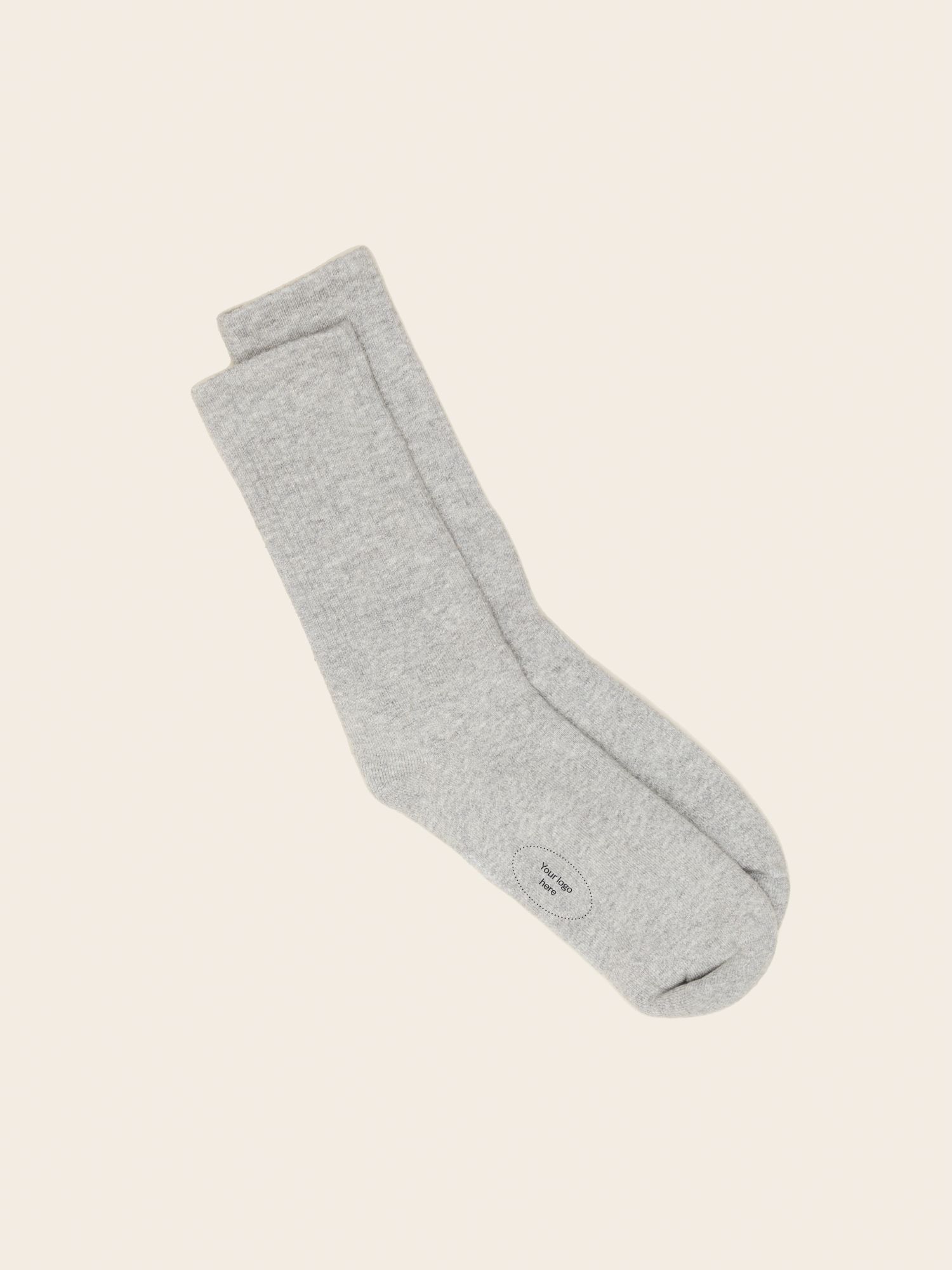 MERCHERY_Cotton socks_grey_top 1.jpg
