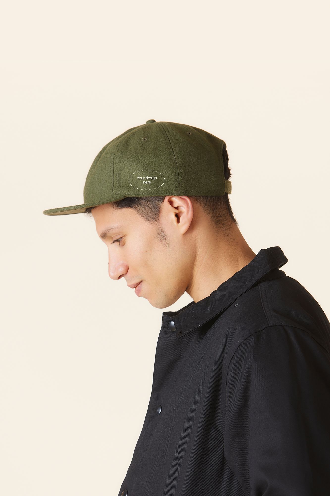 Wool cap - Kaki .jpg
