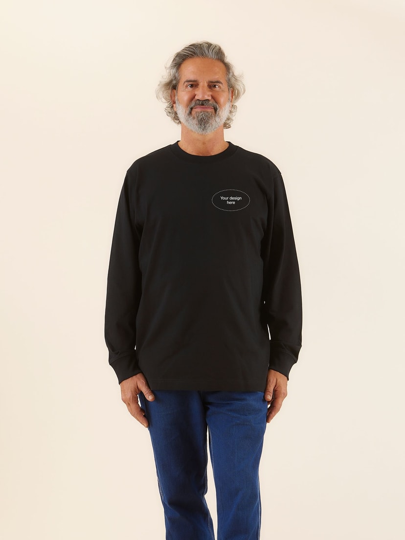 Oversized long sleeve T-shirt