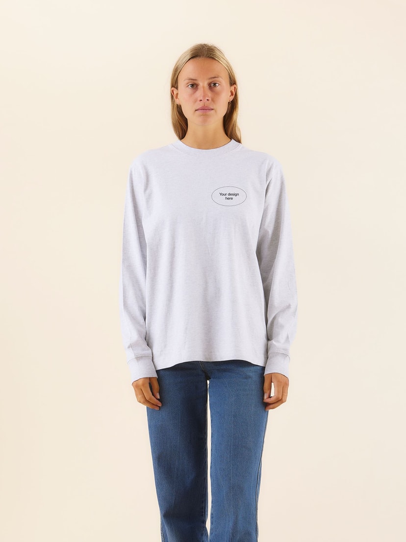 Oversized long sleeve T-shirt