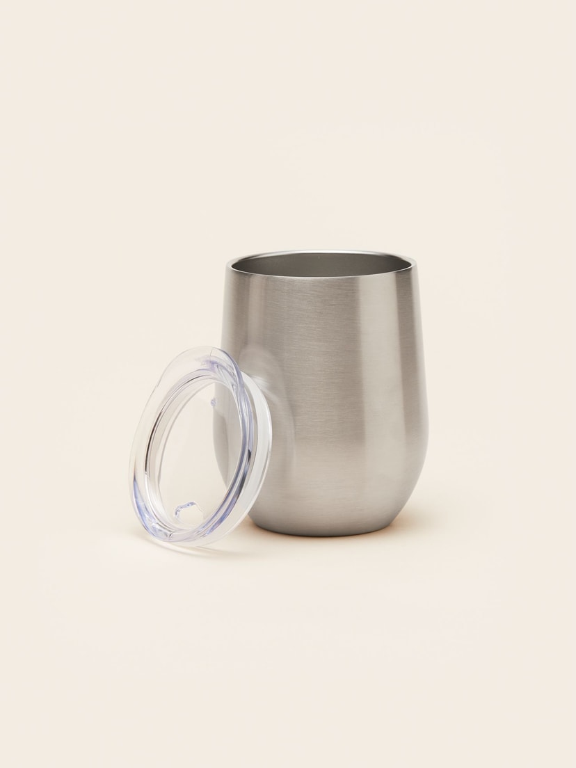 Insulated steel cup