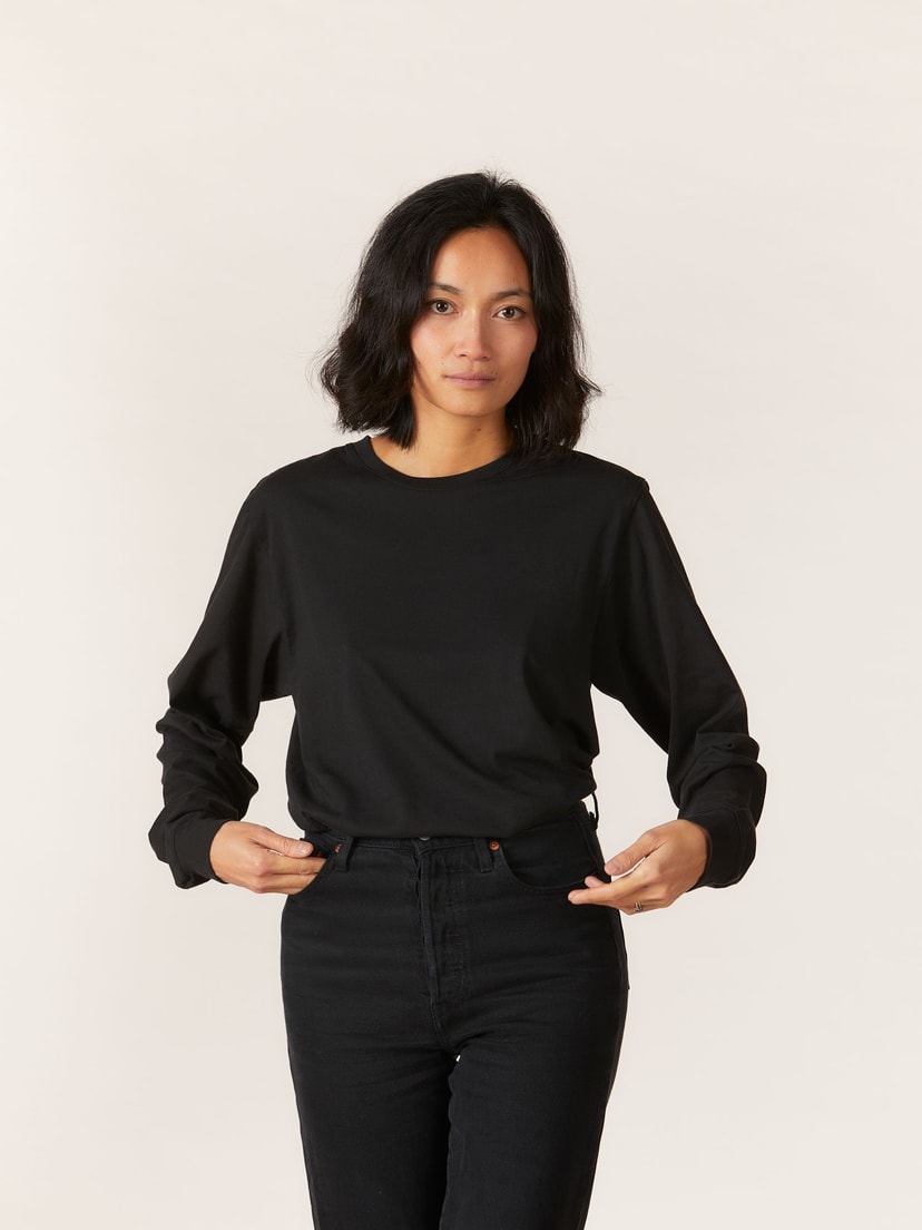 Organic long sleeved t-shirt