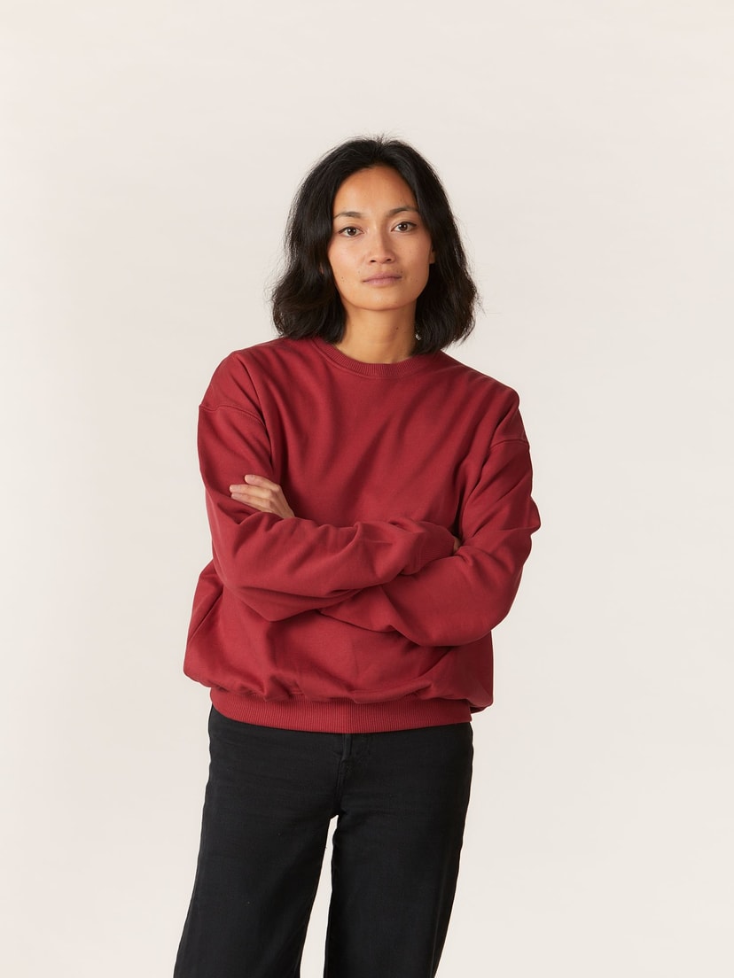 Oversized crewneck