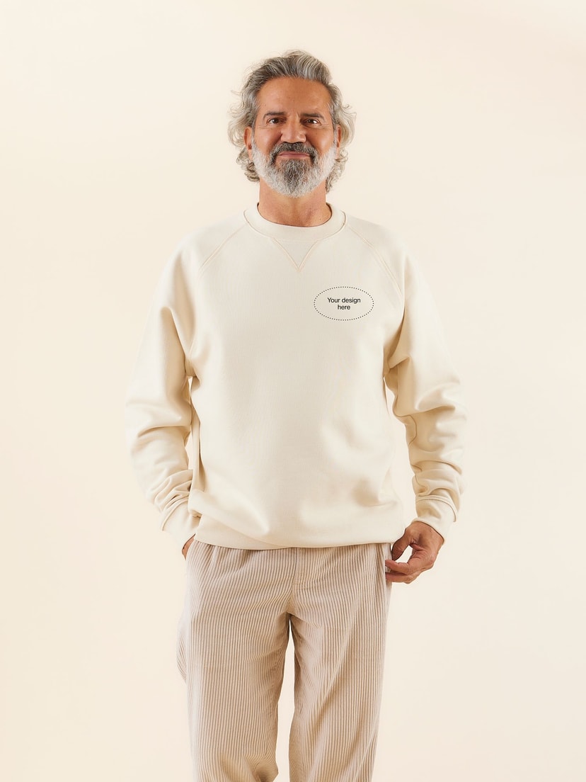 Relaxed crewneck