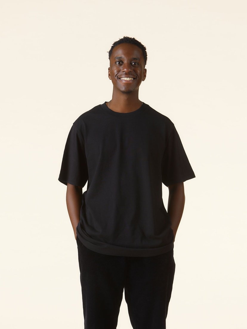 Relaxed heavy T-shirt