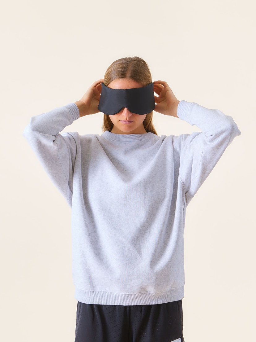 Infinity pillow sleep mask