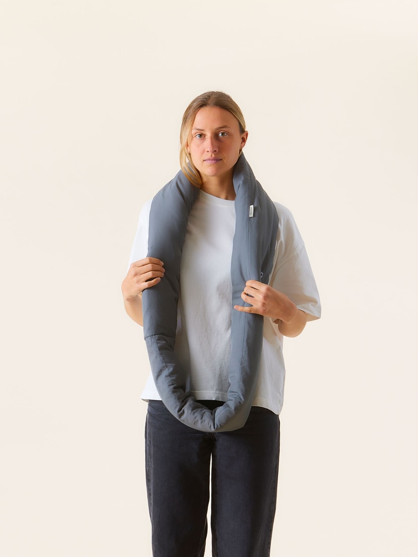 Infinity pillow scarf