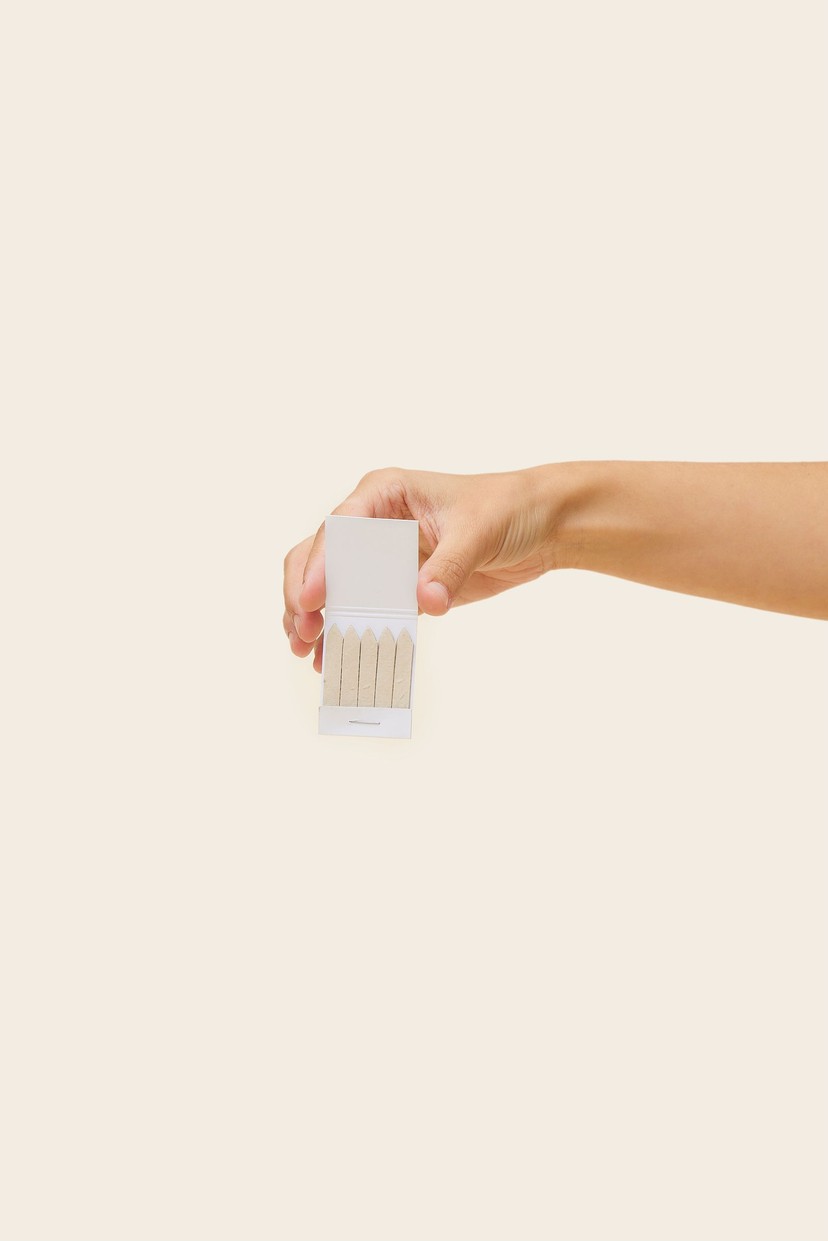 Seed paper matchbooks