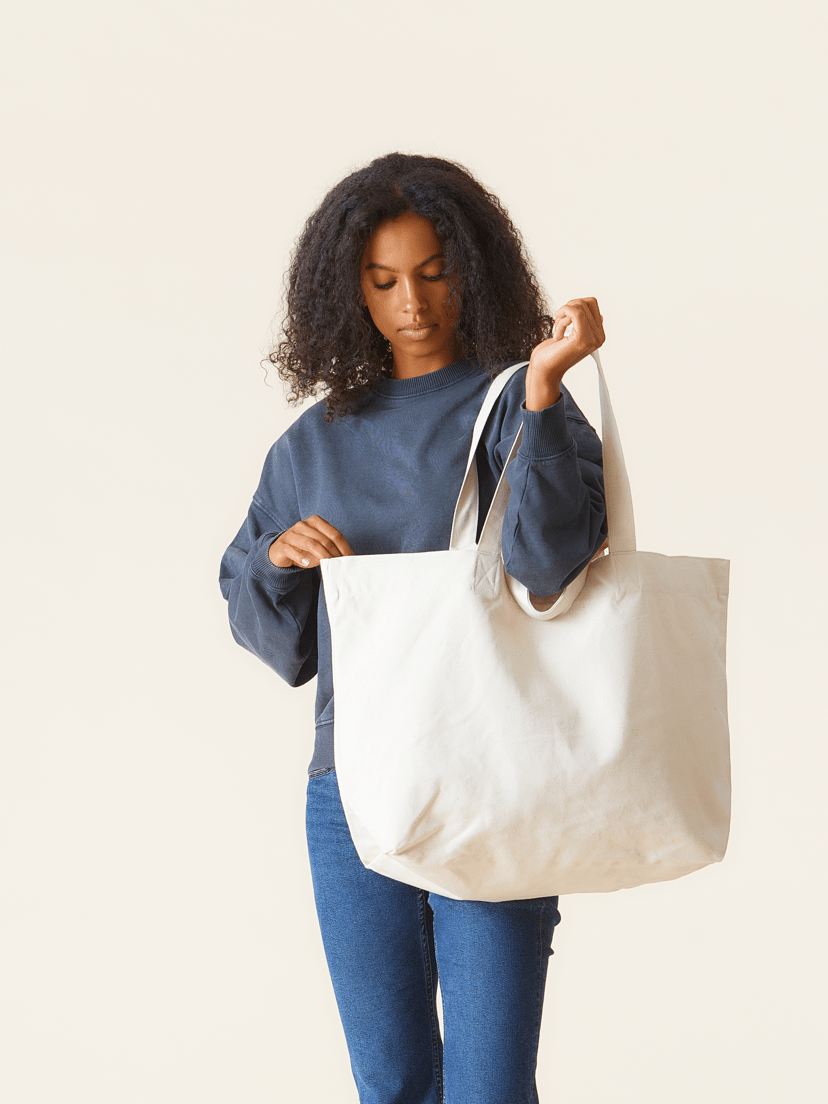 Heavy cabas bag
