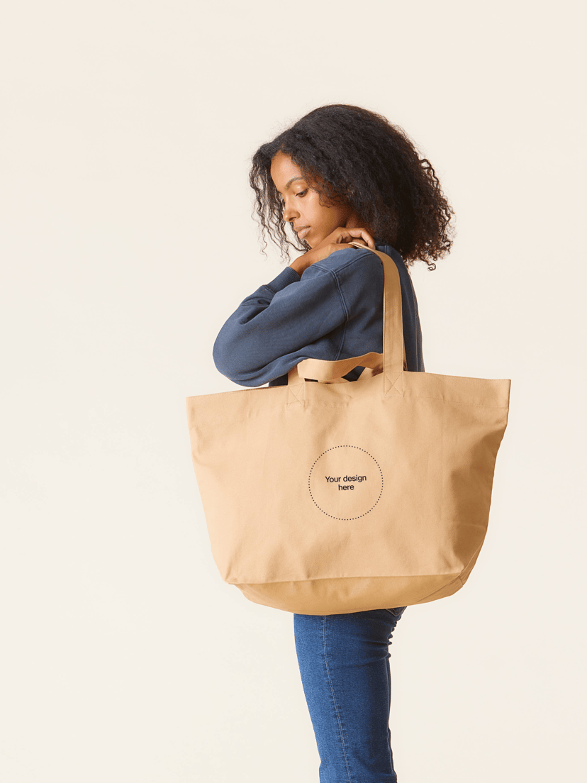 Heavy cabas bag