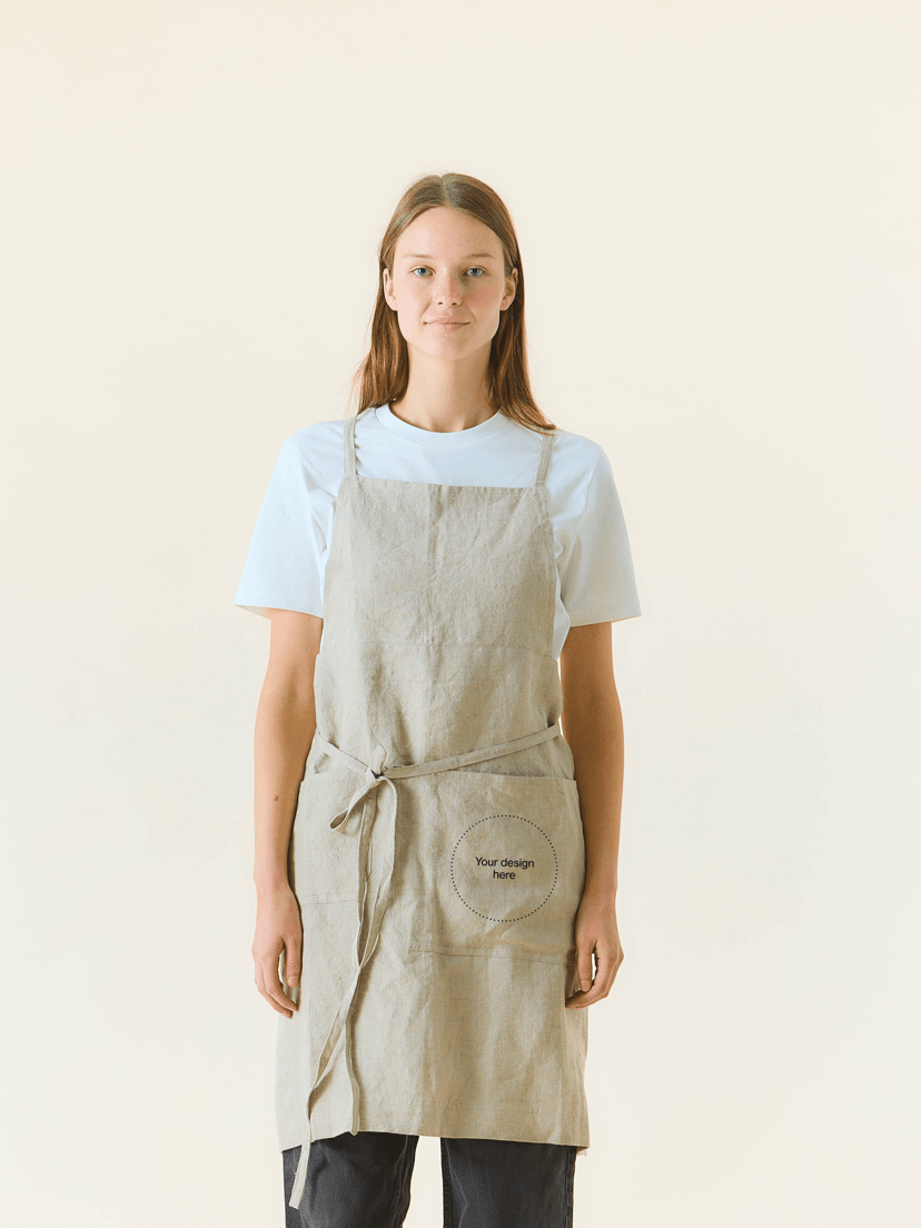 Kinto linen apron