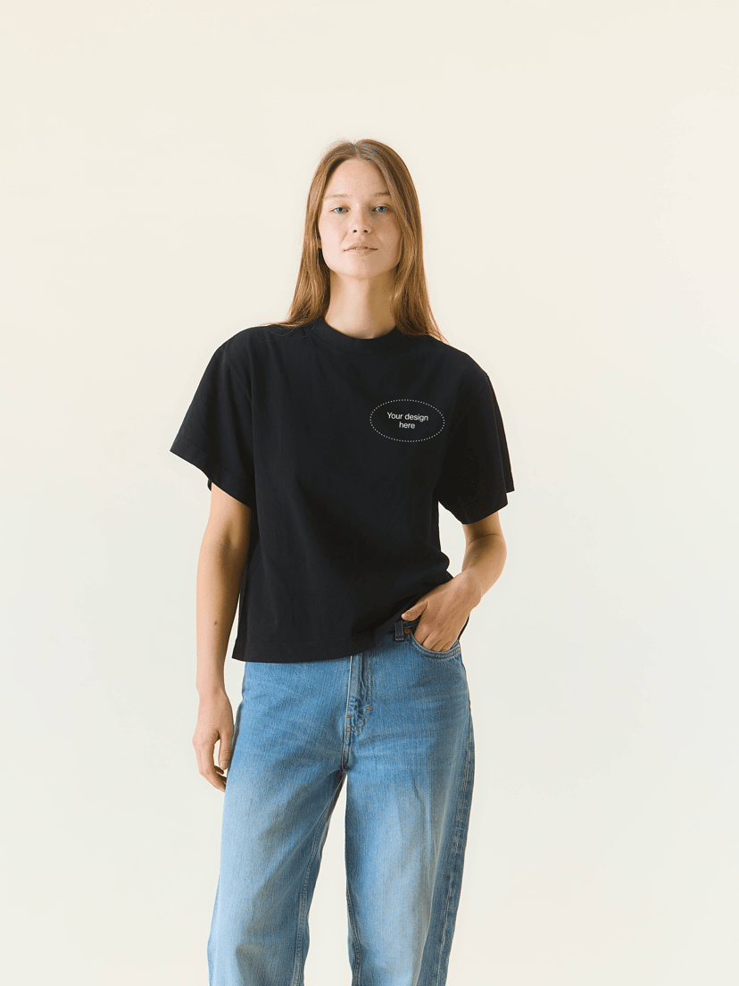 Boxy cotton T-shirt