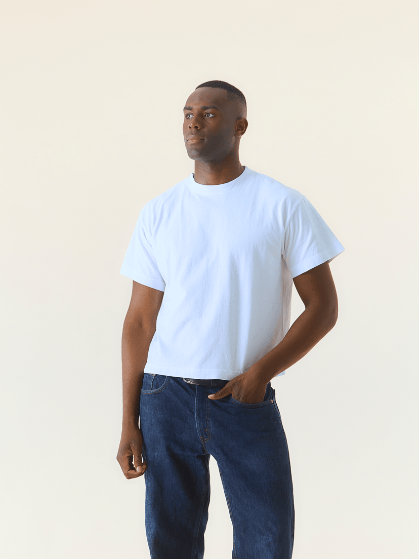 Boxy cotton T-shirt