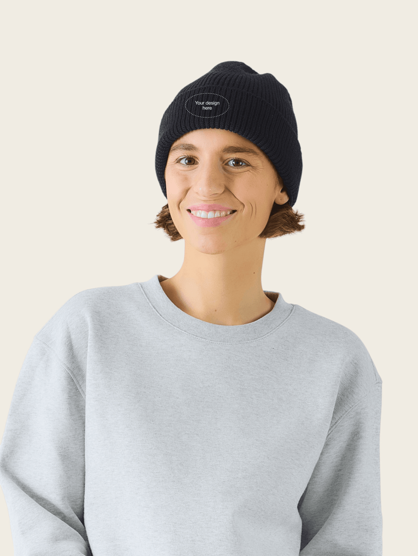 Merino wool beanie