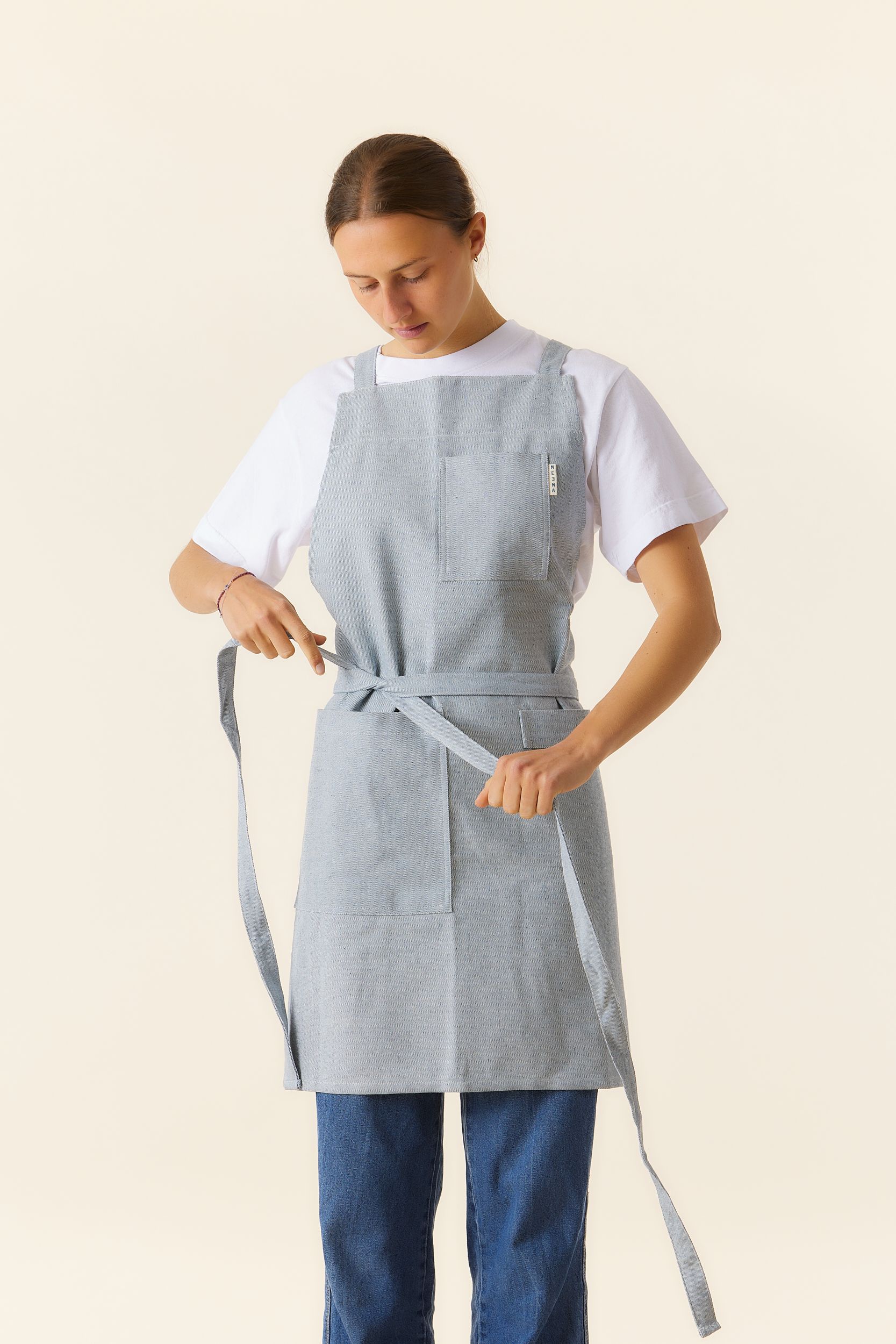 Custom Crossback Apron | Add your Logo to Make your Merch